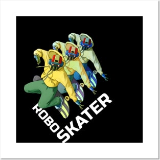 Robo Skater Posters and Art